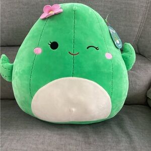 Squishmallows Green Cactus Stuffed Animal